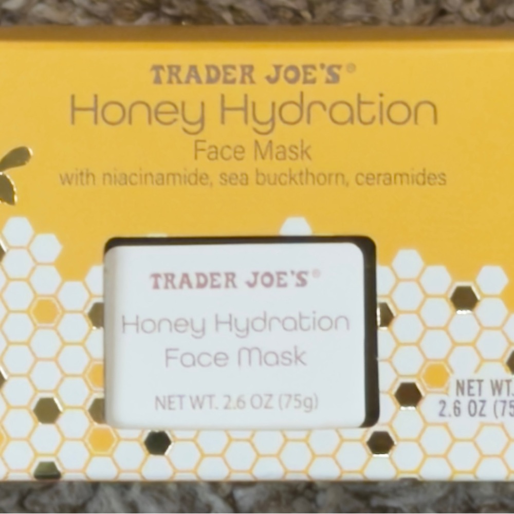 Trader Joe's Honey Hydration Face Mask - Yellow